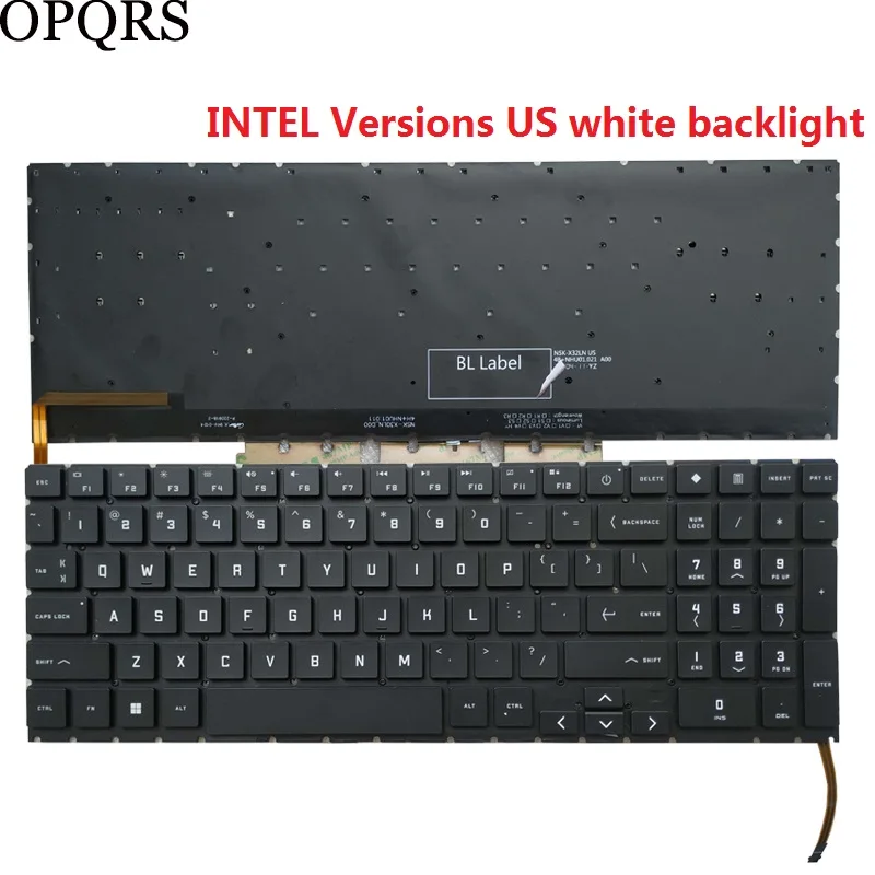 Eua Latina Espanhol Teclado Portátil para hp Omen 15-en 15-pt0xxx 15z-en 15-en0010ca 15-ek 16-b 16-c Tpn-q238 Q236 Q265 Q267 Novo - Imagem 5
