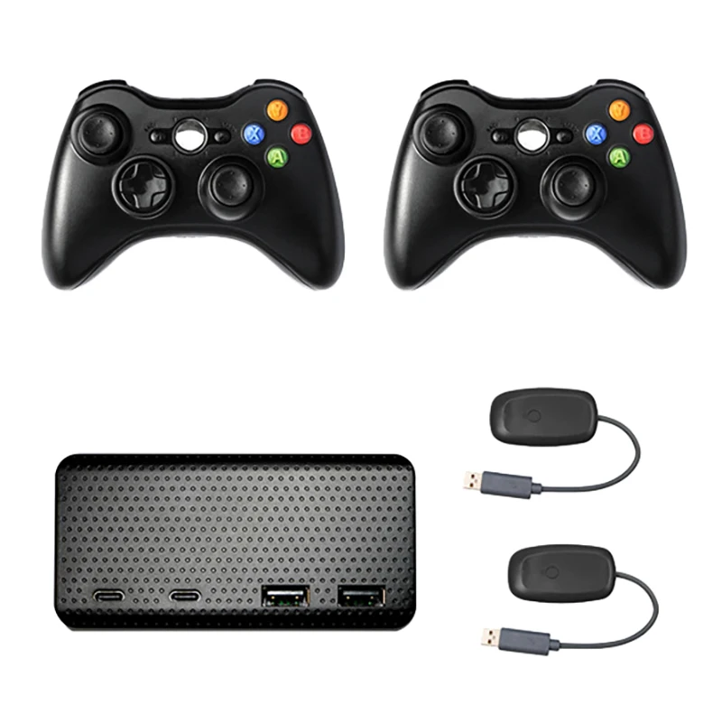 

2Pcs for Tesla Model 3 Y X S Wireless Game Gamepad Joystick Handle Car Computer TV Universal 3 in One with USB