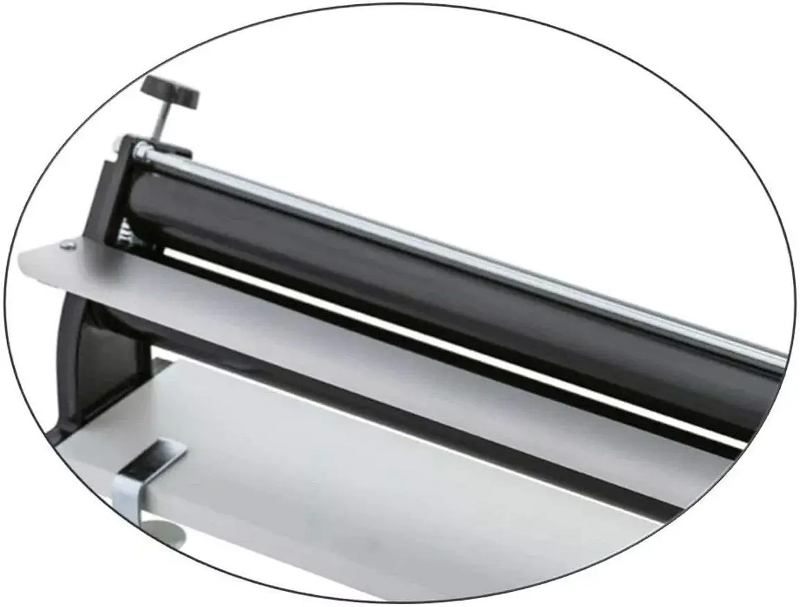 Roller Machine with Hand Crank - Pasta Maker, Dough Features Non-Stick Rollers with Thickness Co 5