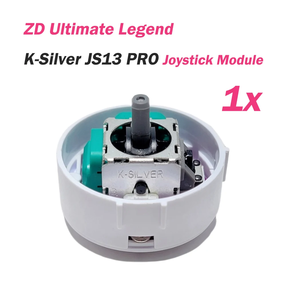 PC用ゲームコントローラー・コンバーター ZD ULTIMATE LEGEND K-Silver TMR JS13 Pro ZD Ultimate Legend Game Controller Replaceable Joystick Module