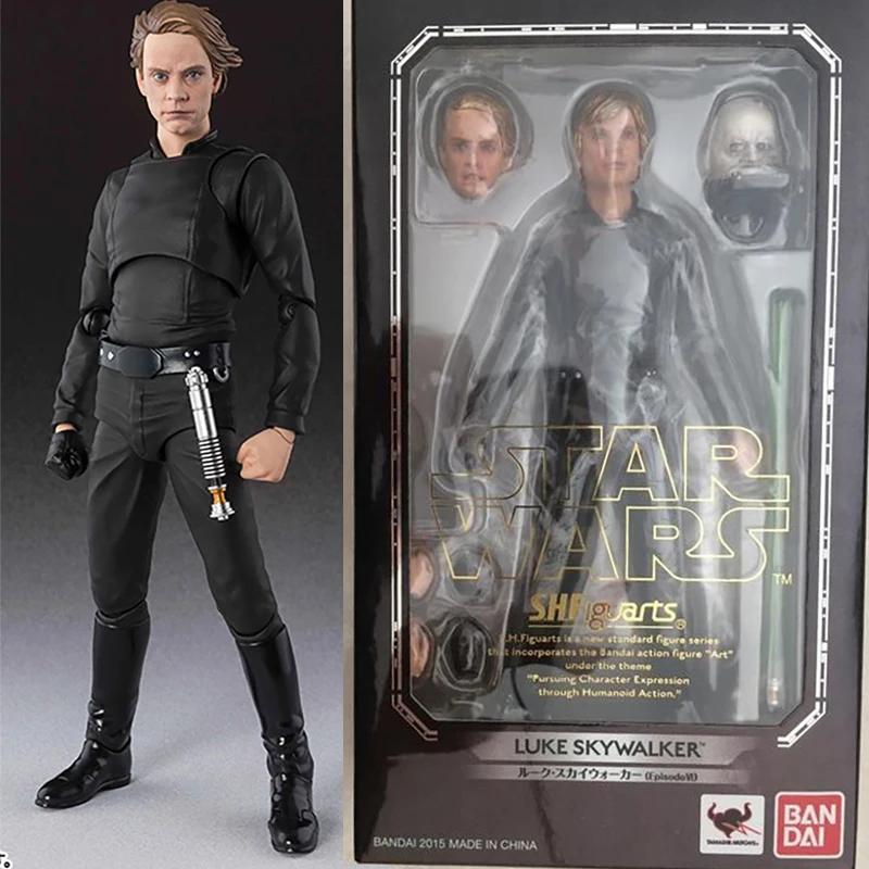 15Cm Shf Figure Luke Skywalker Action Figures Giocattoli Anime
