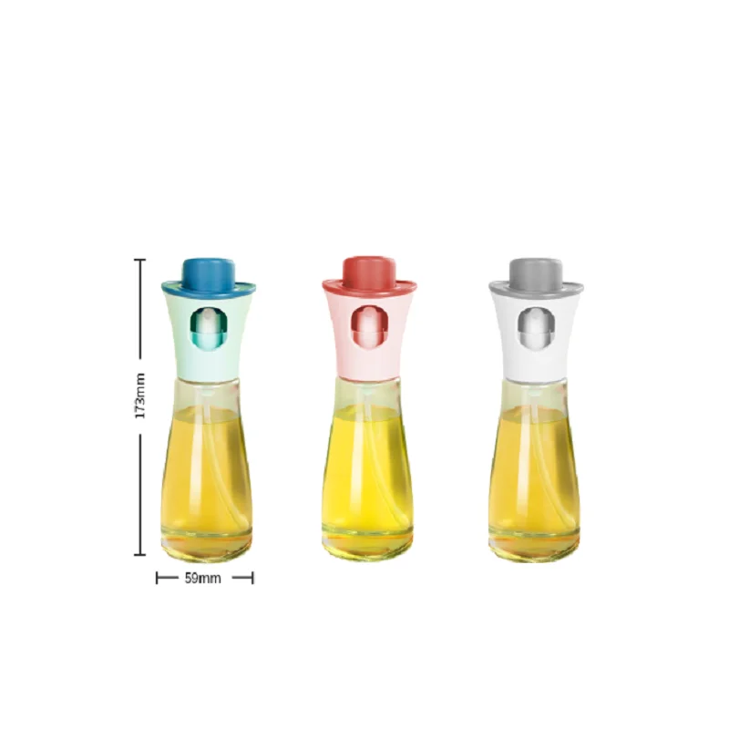 

Oil Spray Bottle Shaped Kitchen Oil Spray Pot Artifact Edible Glass