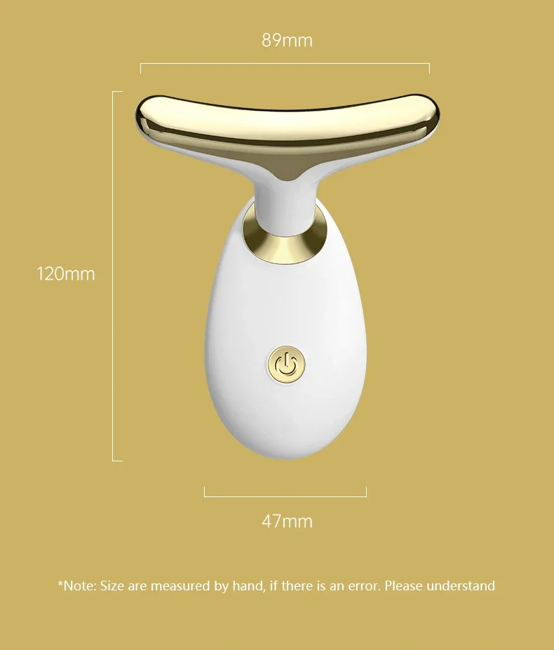 Neck Face Lifting Device Face Slimming Eye Massage Beauty Skin Facial Vibration Machine Anti Aging Reduce Edema Double Chin