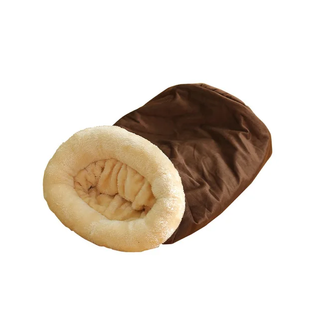 Autumn and Winter Cat Sleeping Bag Semi-enclosed Cat Nest Warm Small and Medium-sized Pet Nest Can Be Disassembled and Washed 6