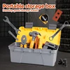 Children Toy Tool Kits Engineer Simulated Repair Tool Set Pliers Screwdriver Play House Toy Birthday gift for Boys Kids 2