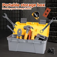 Children Toy Tool Kits Engineer Simulated Repair Tool Set Pliers Screwdriver Play House Toy Birthday gift for Boys Kids 2