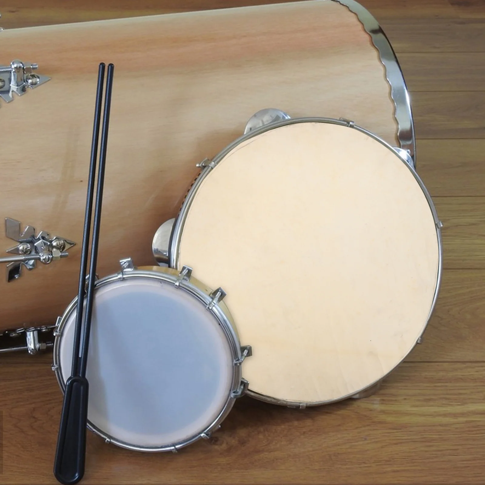 45Cm Goat Skin Drum Replacement Premium African Hand Drum Cover Durable Drumhead For Shaman Percussion Instrument Repair