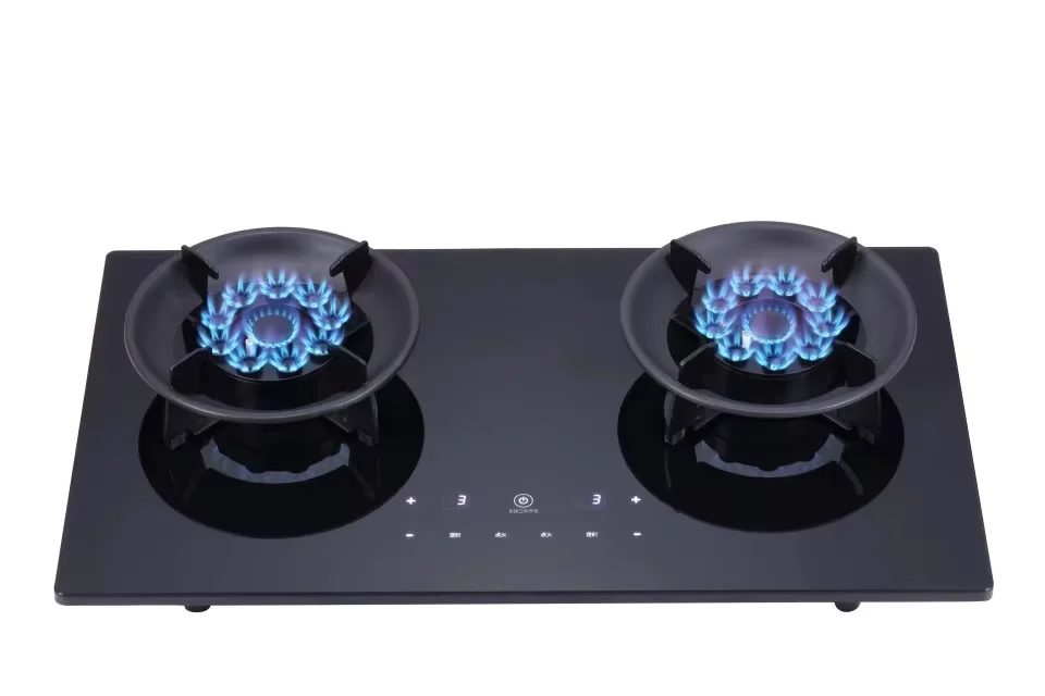 2 Burner Toughened Glass Folding Gas Stove Desktop One-gas Electric Stove Folding burner only  with  EU plug 5 2 Burner Toughened Glass Folding Gas Stove Desktop One-gas Electric Stove Folding burner only  with  EU plug 5