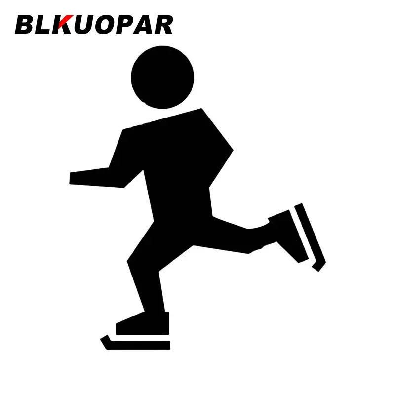 

Наклейки BLKUOPAR для катания на коньках автомобиля, креативные солнцезащитные фотообои, сноуборд, скейтборд, водонепроницаемые и устойчивые к царапинам товары