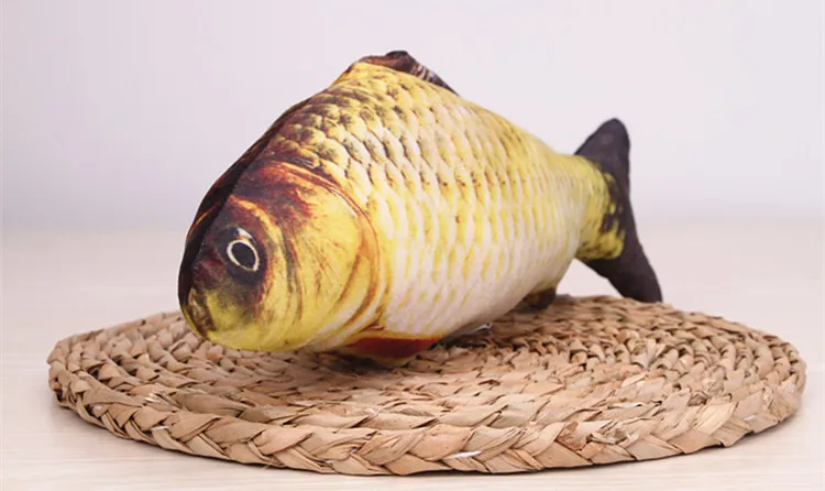 Title 2, Fish Toys for Cats Catnip Simulation Fish Kitty...