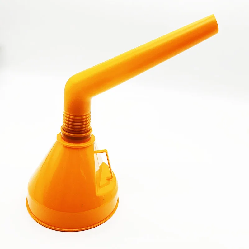 Refueling Funnel With Filter Detachable Hose Car Motorcycle Refuel Engine Oil Funnel Long Mouth Funnels Car Repair Filling Tools
