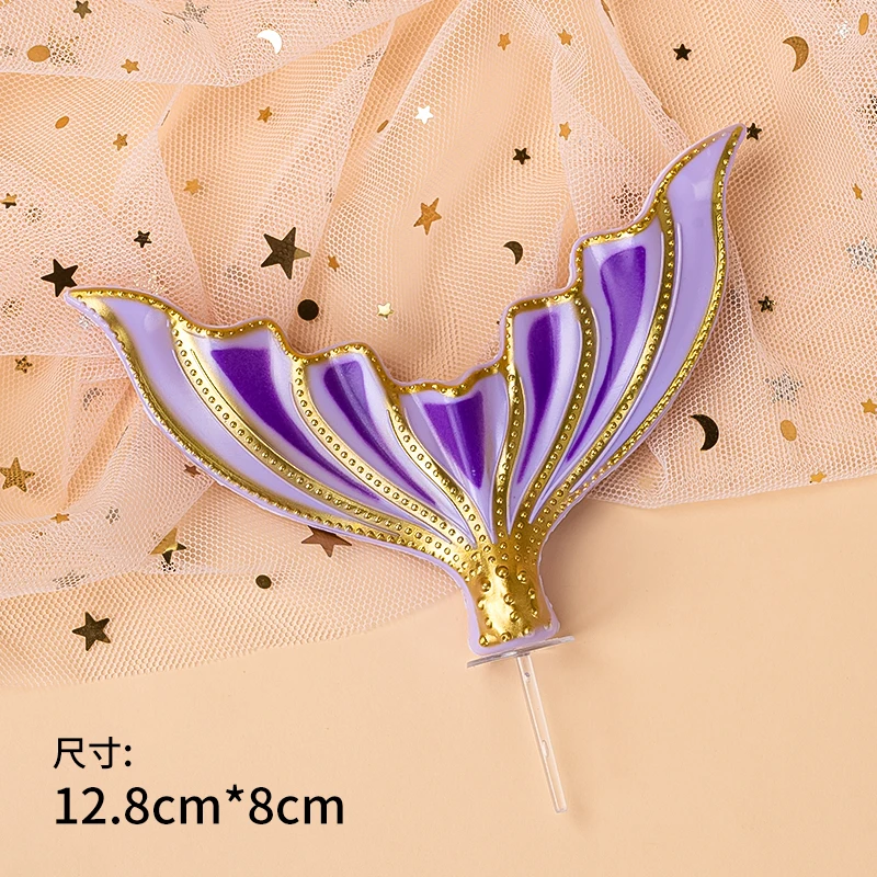 Set Decorazioni Per Torte A Tema Sirena - 42 Pezzi In Plastica E Resina, Codine, Conchiglie, Stelle Marine, Per Feste Bambine