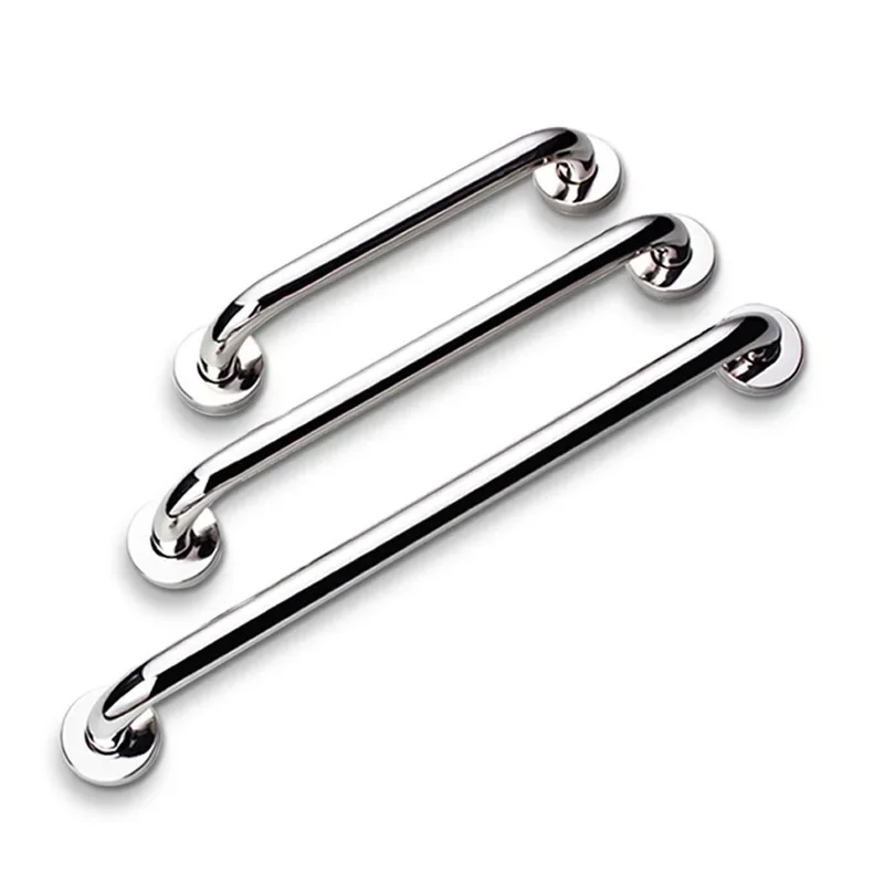 Thickened 304 Stainless Steel Bathroom Tub Anti-slip Grab Bar Toilet Elderly Safety Pull Handle Thickened Extended Length