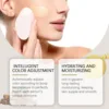 Foundation Color Changing Matte Concealer Soft Nude Face Full Cover Long Lasting Hydrating Makeup Base Liquid Foundation Cream 2