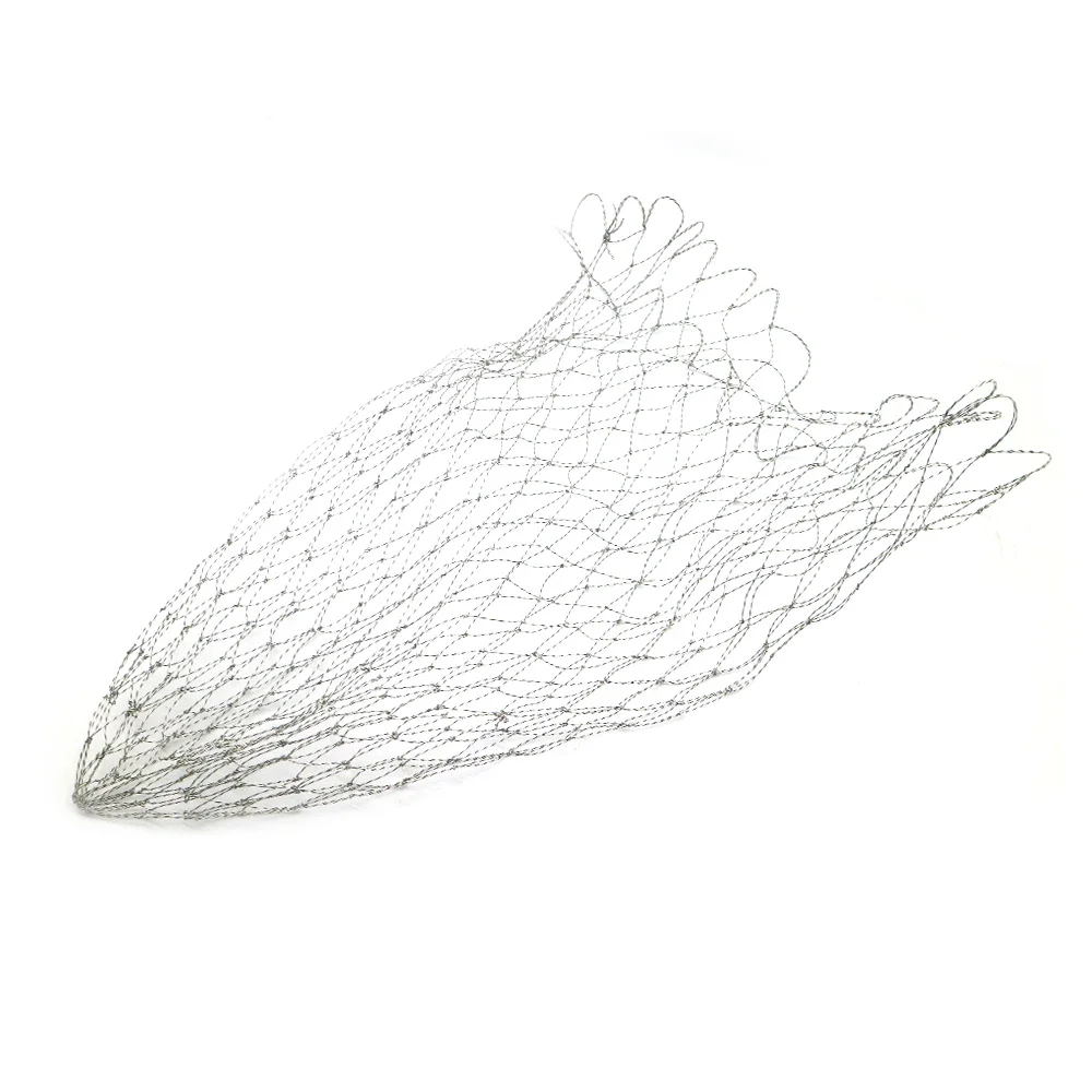 New 35/40/45/50/60 cm Rhombus Mesh Hole Depth Folding Nylon Landing Dip Net  Nylon Fishing Nets Collapsible Fishing Tools - AliExpress