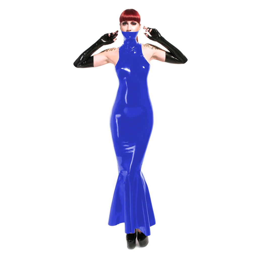 fitted lace wedding dress Knee Frill Dress – Jane Doe Latex