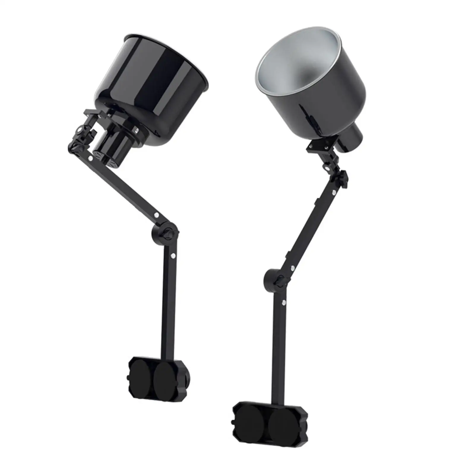 Reptile Lamp Stand Adjustable Height 14-43cm Metal Support for Glass Terrarium Invertebrates Vivarium Cages Tank Brooders