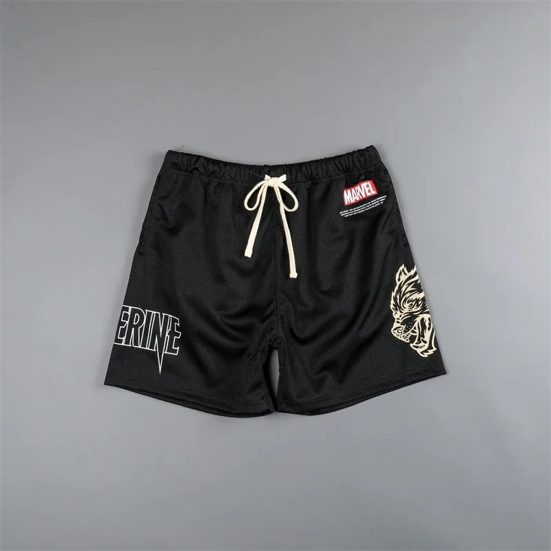2022 Gym Shorts Men Fitness Shorts Beach Pants Basketball Training Pants Street Trend Sweatpants Mesh Breathable Men Shorts