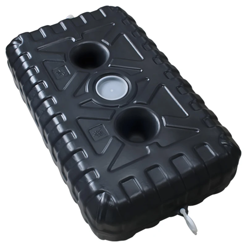 Car Travel Water Storage Tank Hand Wash Water Tank Off-Road Truck Rv Caravan Roof Flat Square Large Volume Thickened