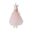 34cm Pink Ballet Girl Doll with Princess Crown High Quality Stuffed Toy for Babies and Children Companion Sleeping Mate 1
