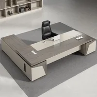 تخزين مكتب الرئيس الملحقات الفاخرة الحديثة خزانة العمل مكتب المؤتمرات الاستقبال الألعاب مصمم Escritorio أثاث المكاتب 1