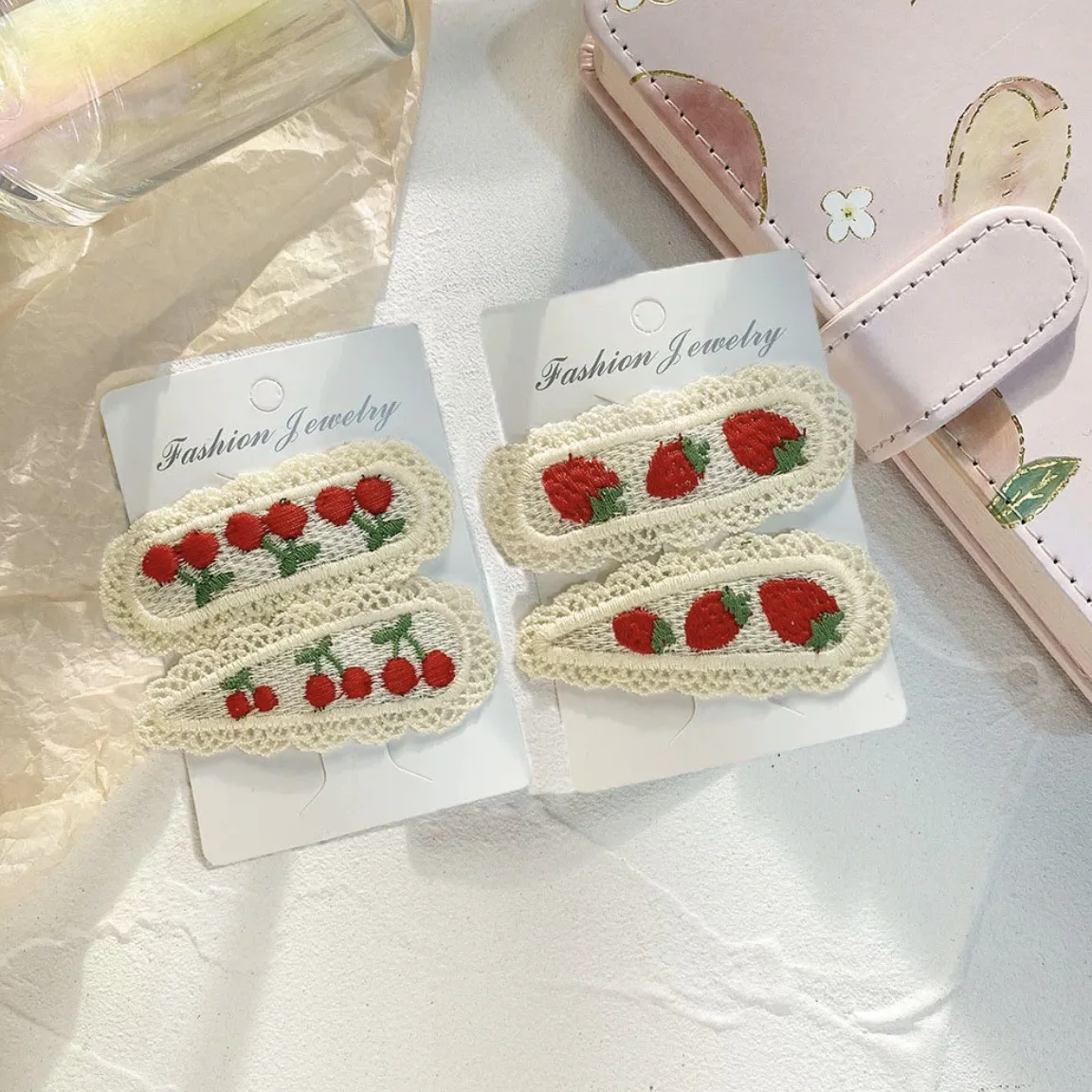 Elegant Lace Hollow Hair Clips - Stylish Accessories