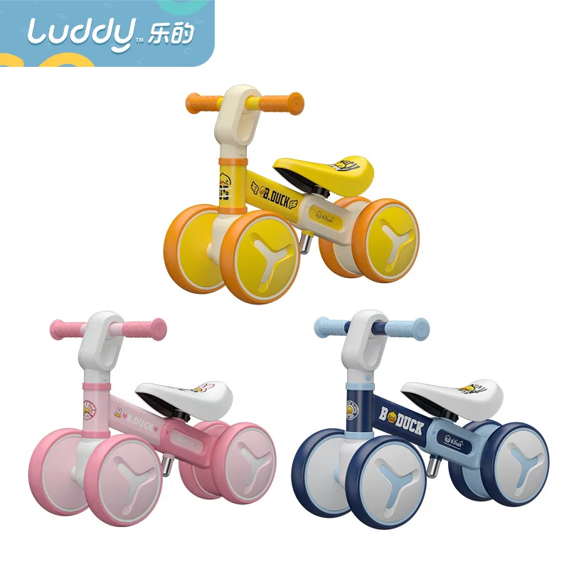 

LUDDY маленькая Желтая Утка Детская балансировочная машина, Детская прогулка для обучения