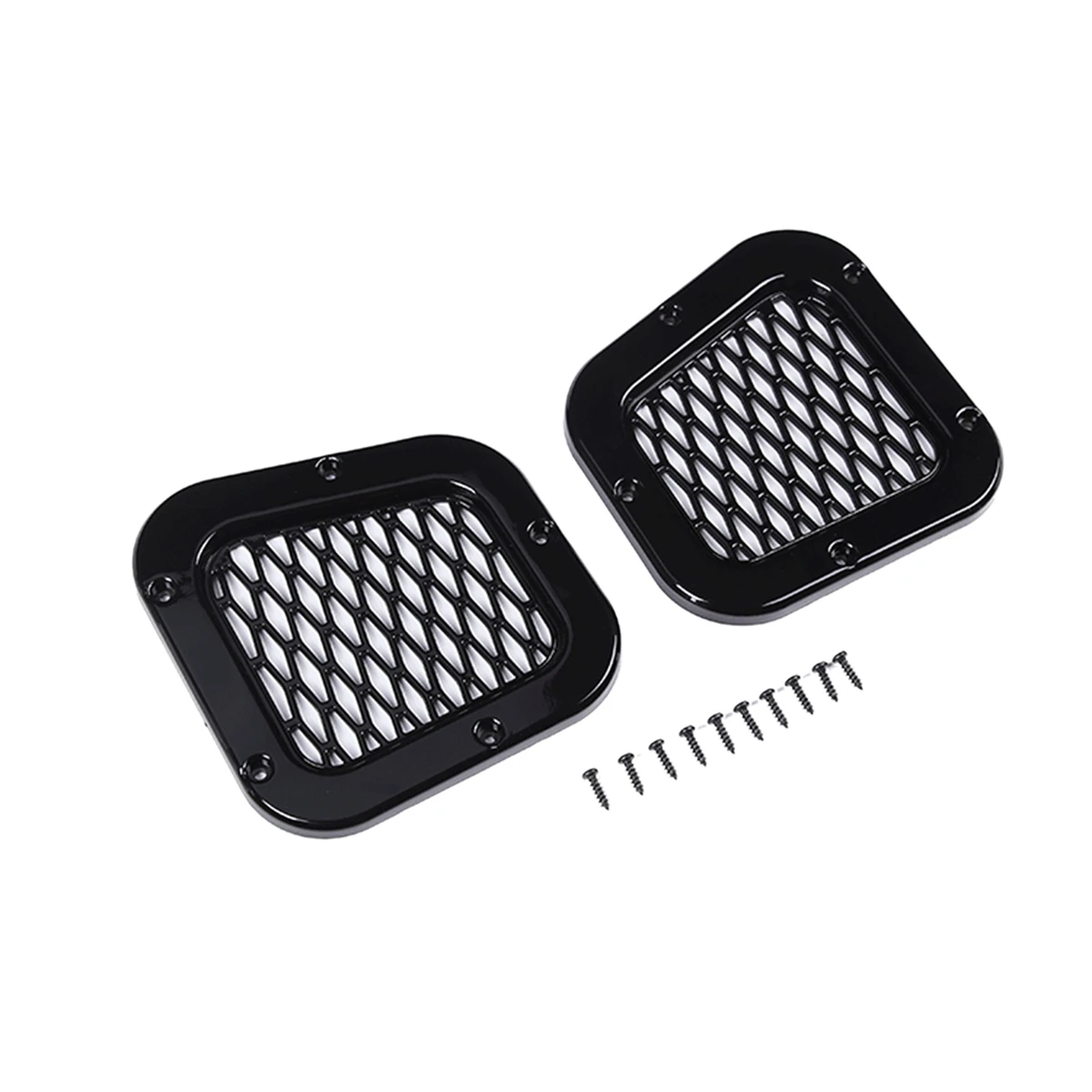 

For Land Rover Defender 2004-2019 Side Fender Vent Grille Car Air Side Vents Grille Decoration Stickers