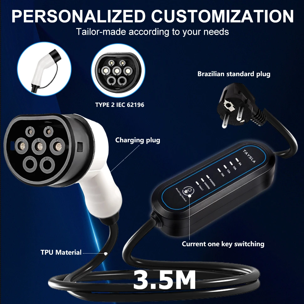 ポータブルEV充電ボックス FU-AM2-16 16A Amazon.com: Level 2