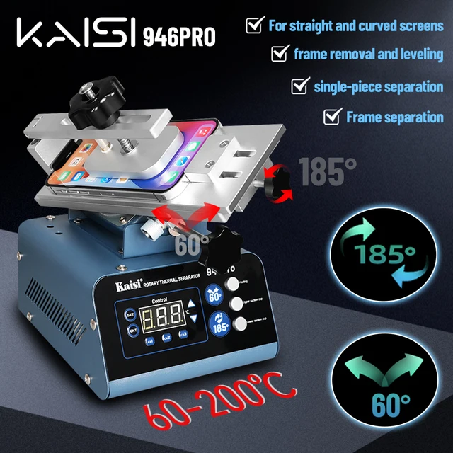 سخان وفاصل شاشات Kaisi 946Pro – دوران 360 درجة في جميع الاتجاهات مع ميزة الميلان 1