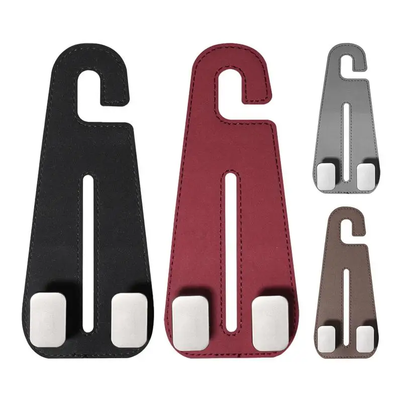 1 шт., автомобильный держатель для сумки с двумя крючками