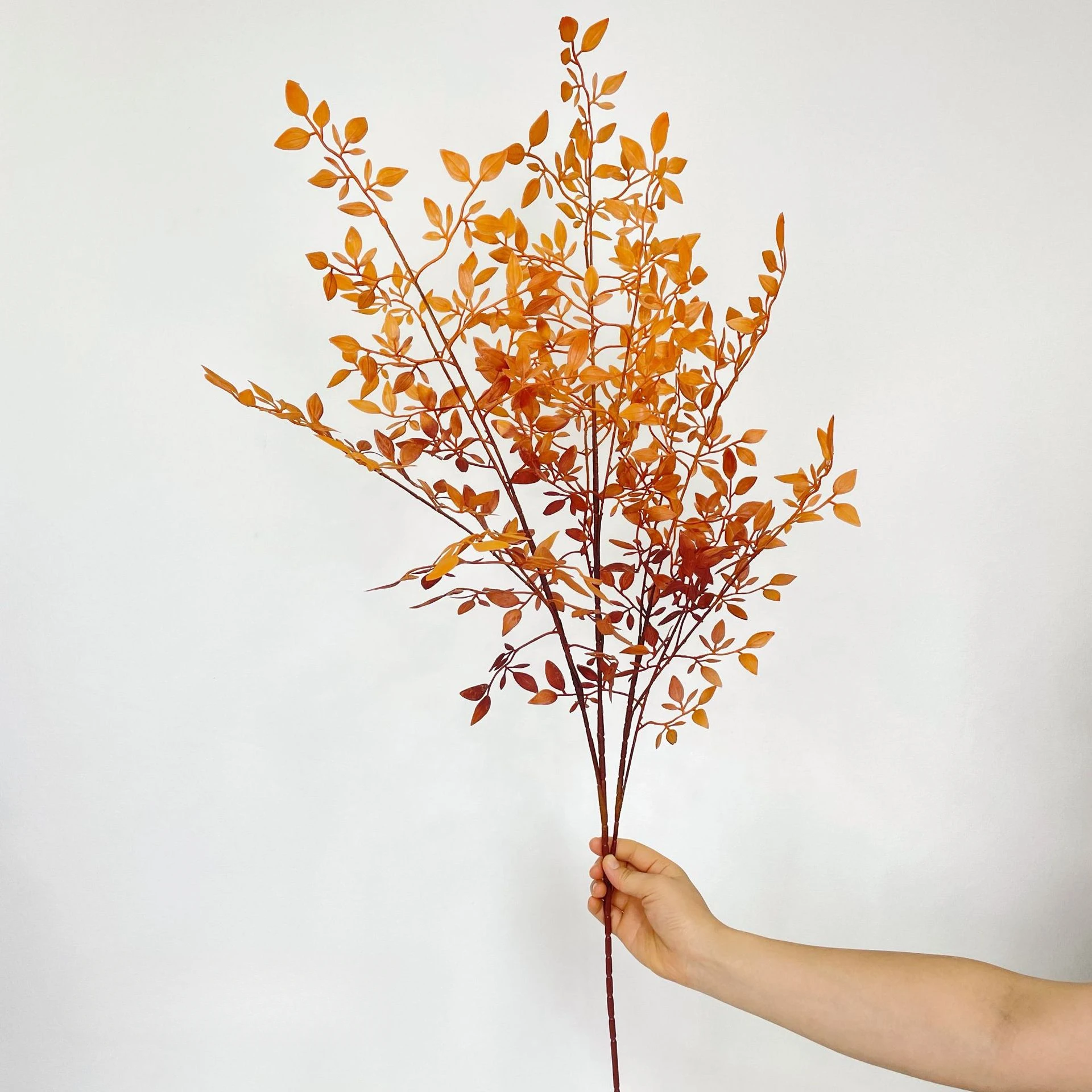 110CM Nantian Bambus Künstliche Pflanze Herbst Ahornblatt Hochzeit Arrangement Floral Weiche Dekoration Nordic Hause Dekoration – Detail 3