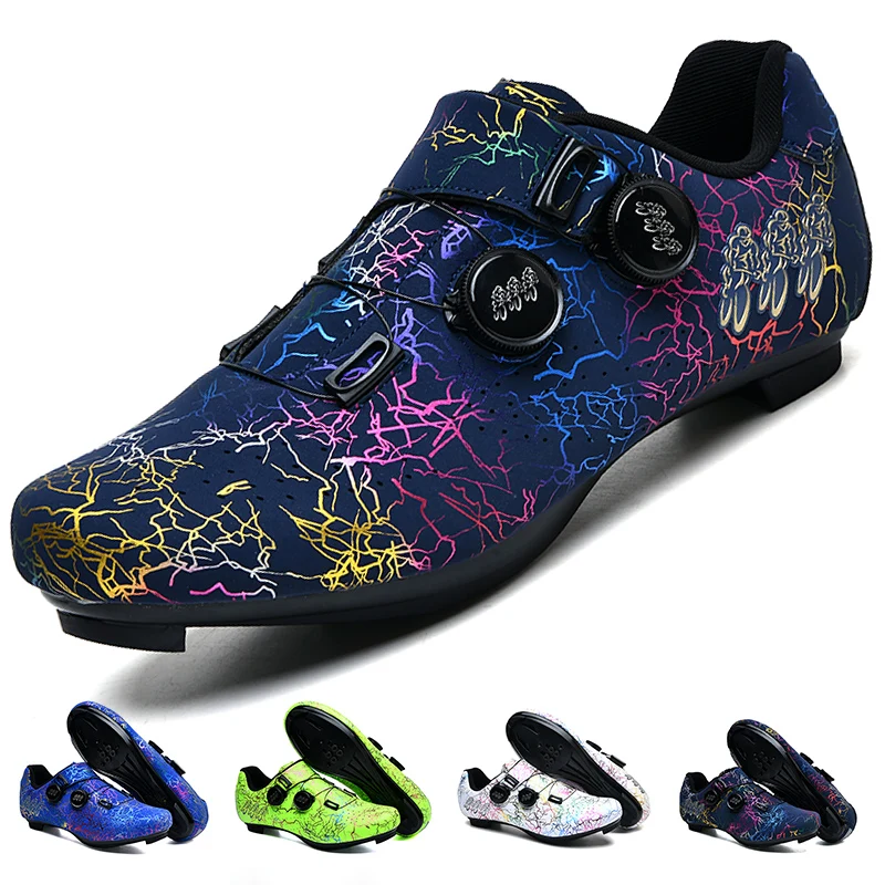 NewProfessionalCyclingShoesMenLockingBoosterShoesBreathable