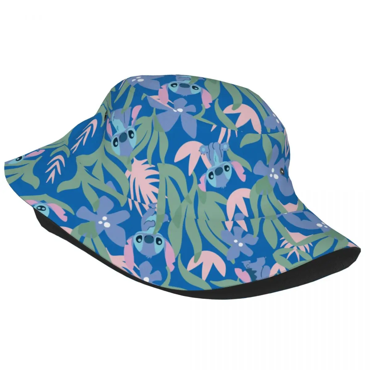 Chapeau Double Face En Coton Ciré - Style Pêcheur - Pliable Pour Voyage - Homme Et Femme - Protection Soleil