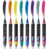 1pc/4pcs Metallic Glitter Marker Pens，Fine Point for DIY, Black Cards, Scrapbooking for Craft Lovers 1