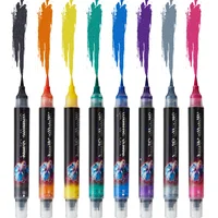1pc/4pcs Metallic Glitter Marker Pens，Fine Point for DIY, Black Cards, Scrapbooking for Craft Lovers 1