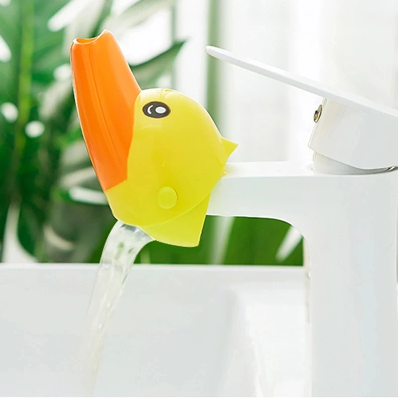 

Cartoon Faucet Extender for Kids Hand Washing In Bathroom Sink Accessories Kitchen Convenient for Baby Washing Helper