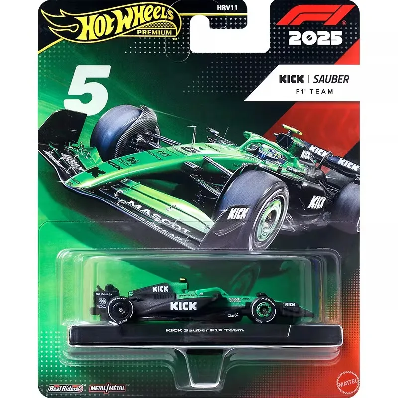Hot Wheels F1 Formula 1 Racing Red Bull Max Verstappen Kick Sauber