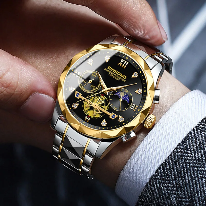 Luxury Man Watch High Quality Waterproof Luminous Men's Wristwatch Men Quartz Watches Casual Clock