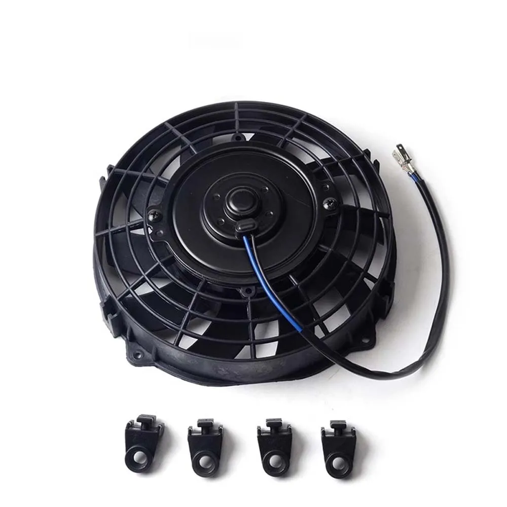7" 10" 12" Electric Radiator Fan Motor Radiator Oil Cooler Electric Push Pull Fan 12V