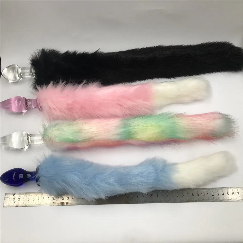 Looking for Fox Tail Glass Anal Plug Sex Toy Adult Product For  
