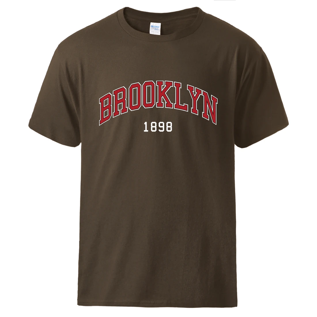 

Brooklyn 1989 Printing Short Sleeved Male Basic All Match Vintage T-Shirt Cotton Fashion Streetwear Classic Creative T-Shirts