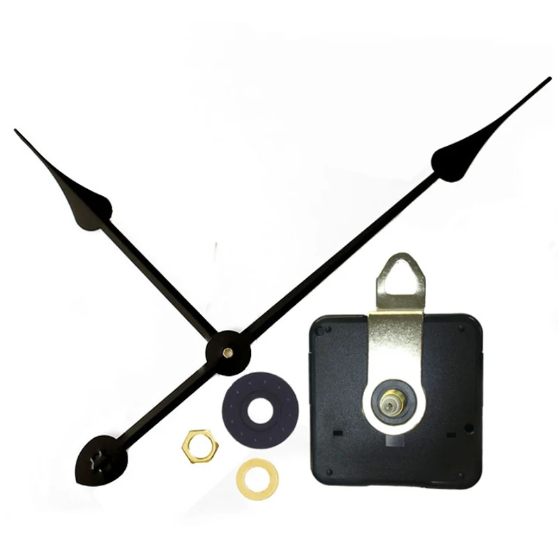 DIY tichá zeď hodiny mechanismus pro reloj de pared hodiny pohyb s kov hák spravit souprava mecanisme horloge nahradit částí
