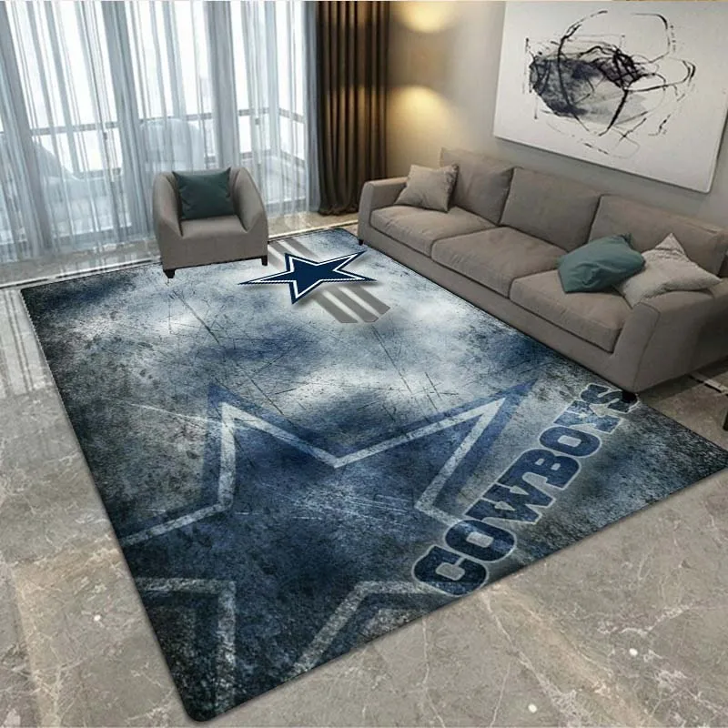 

American Football Team Rug for Bedroom Living Room Carpets for Kitchen Floor Mats Home Decor Non-Slip Floor Pad Rug 8 Sizes