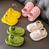 2023 Boys Girls Summer Kids Clogs Children's Hole Shoes Infant Indoor Slippers Non-Slip Beach Sandals Toddler Baby Home Shoes 1