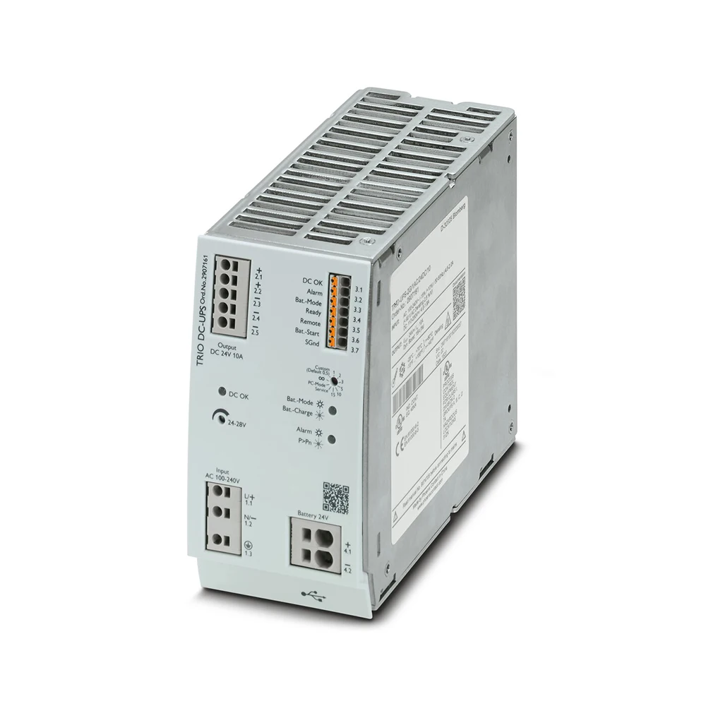 

High Quality 2907161 TRIO-UPS-2G/1AC/24DC/10 TRIO DC-UPS For Phoenix 24VDC/10A Uninterruptible Power Supply Fast Ship