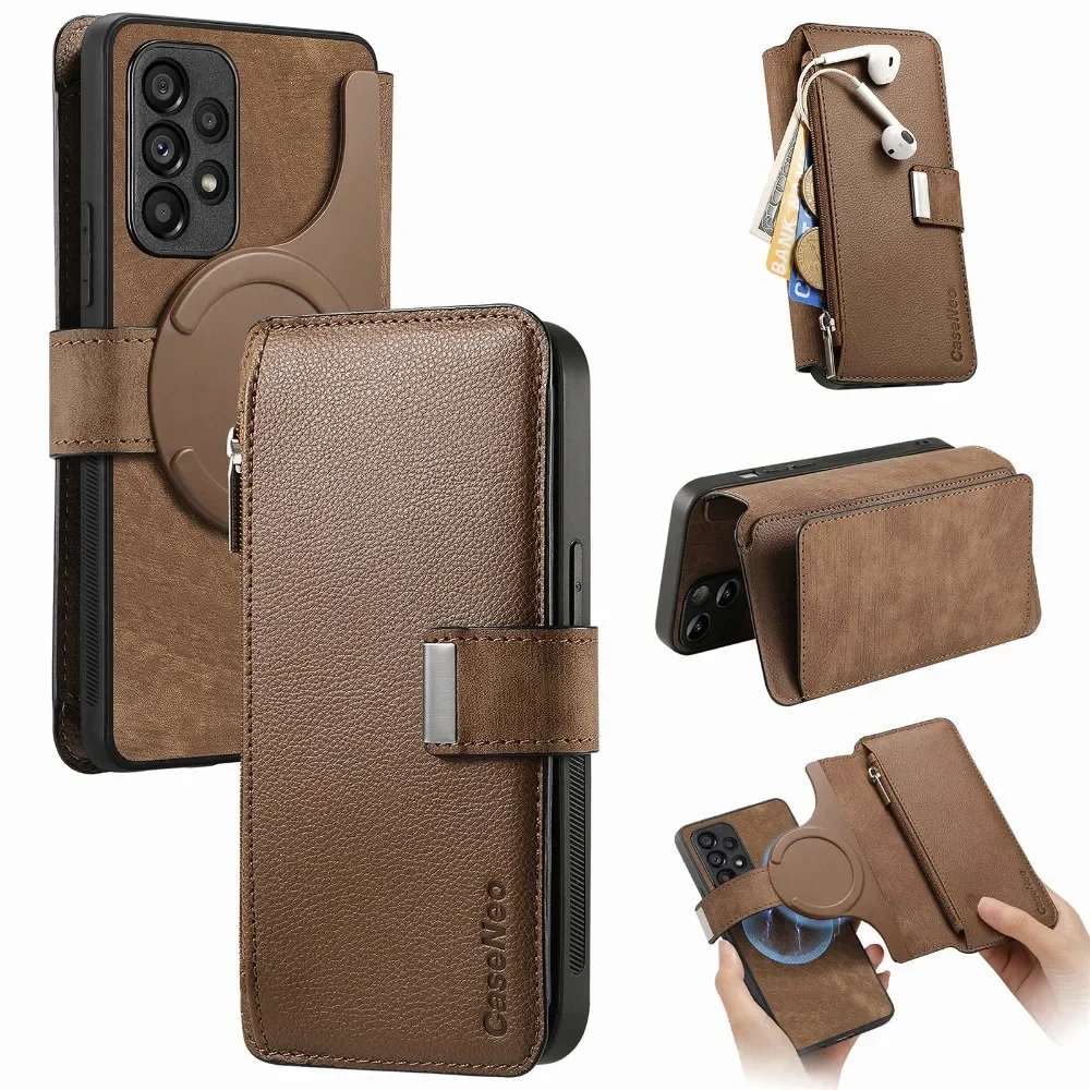 Versatile 2-in-1 Detachable Wallet Case with Premium Protection