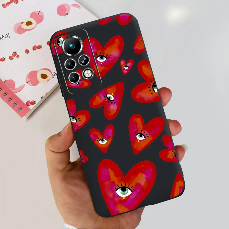 Cute Painted Soft Silicone Phone Case Back Cover Bumper