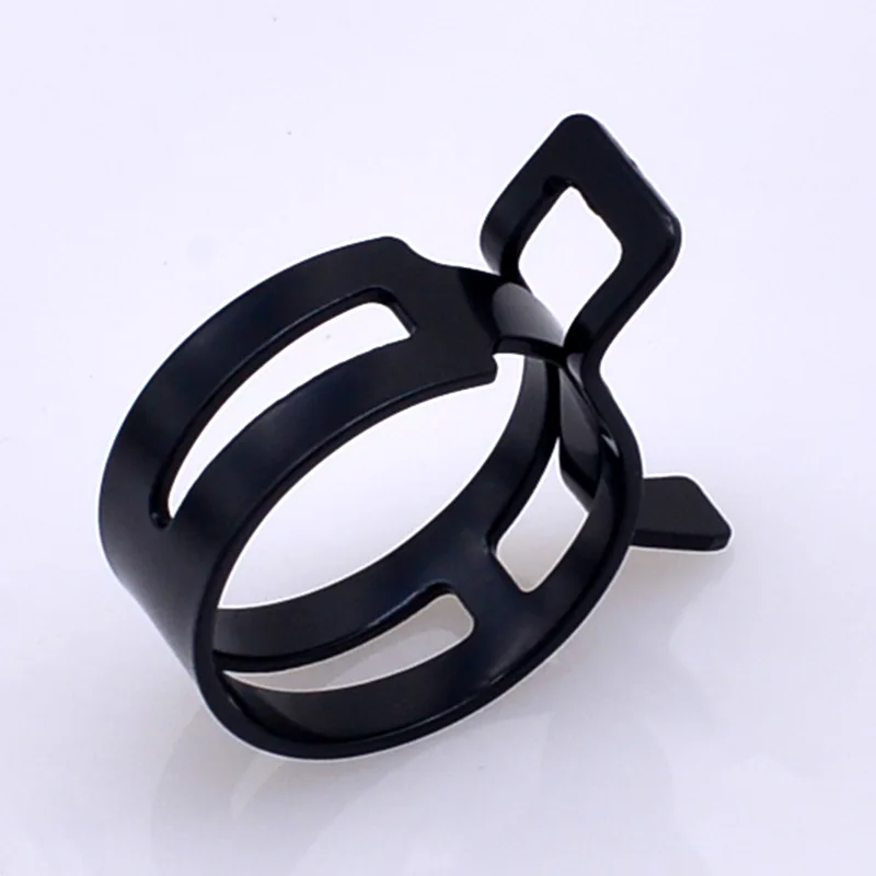 65MN Manganese Steel Pinch Spring Hose Clamp 10pcs Elastic Steel Buckle Water Pipe Hoop hose clamps