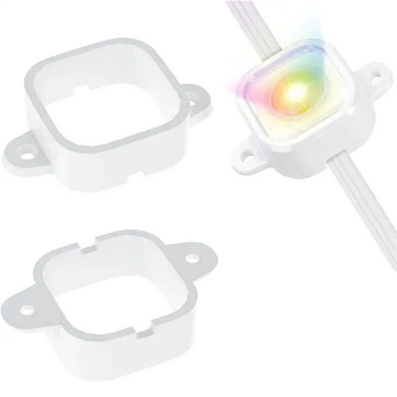 Govee H706 램프 클립용 L60A LED 조명 장착 브래킷 야외 램프 클립 ..